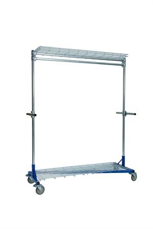 Heritage Z Rack with Shelf Garment Rack ClothesRacks