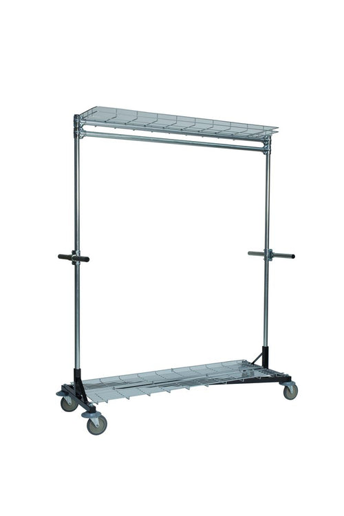 Quality Fabricators® Heritage Z-Rack - Base 5' x 6' Uprights