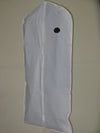 Garment Bag - White Vinyl Long