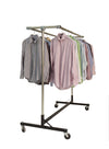 The Gemini - Quality Fabricators¨ Heavy Duty H-Rack Double Hang Rail| Size| 63L x 30W x 67H